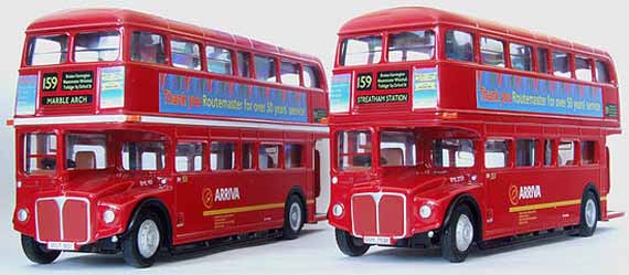 Arriva Last Day AEC Park Royal Routemasters.